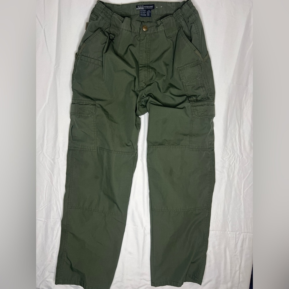 511 Tactical Series Taclite Pro Pants 32x32 Army Olive Green Cargo Pants Ripstop